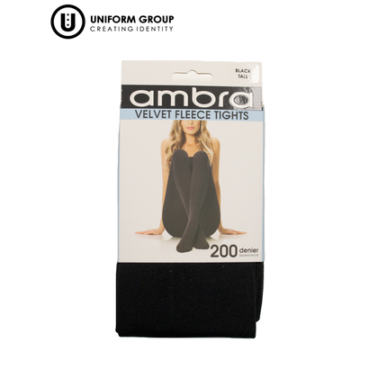 Tights - Black Fleece 200 Den