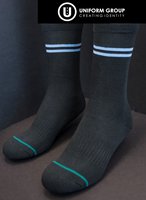 Socks - Mid Calf (3pk)-kaiapoi-high-school-THE U SHOP - Rangiora